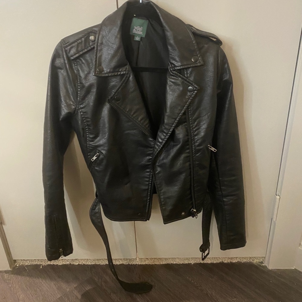 Leather jacket